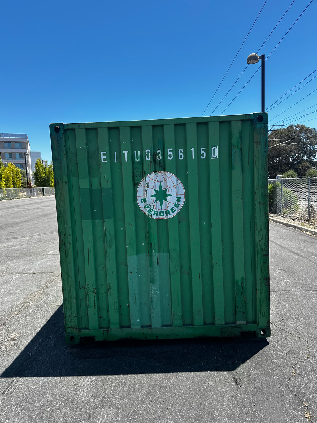 20ft Used Cargo Worthy Shipping Container #EITU0356150 – Actual Container in Photos– Delivery Available