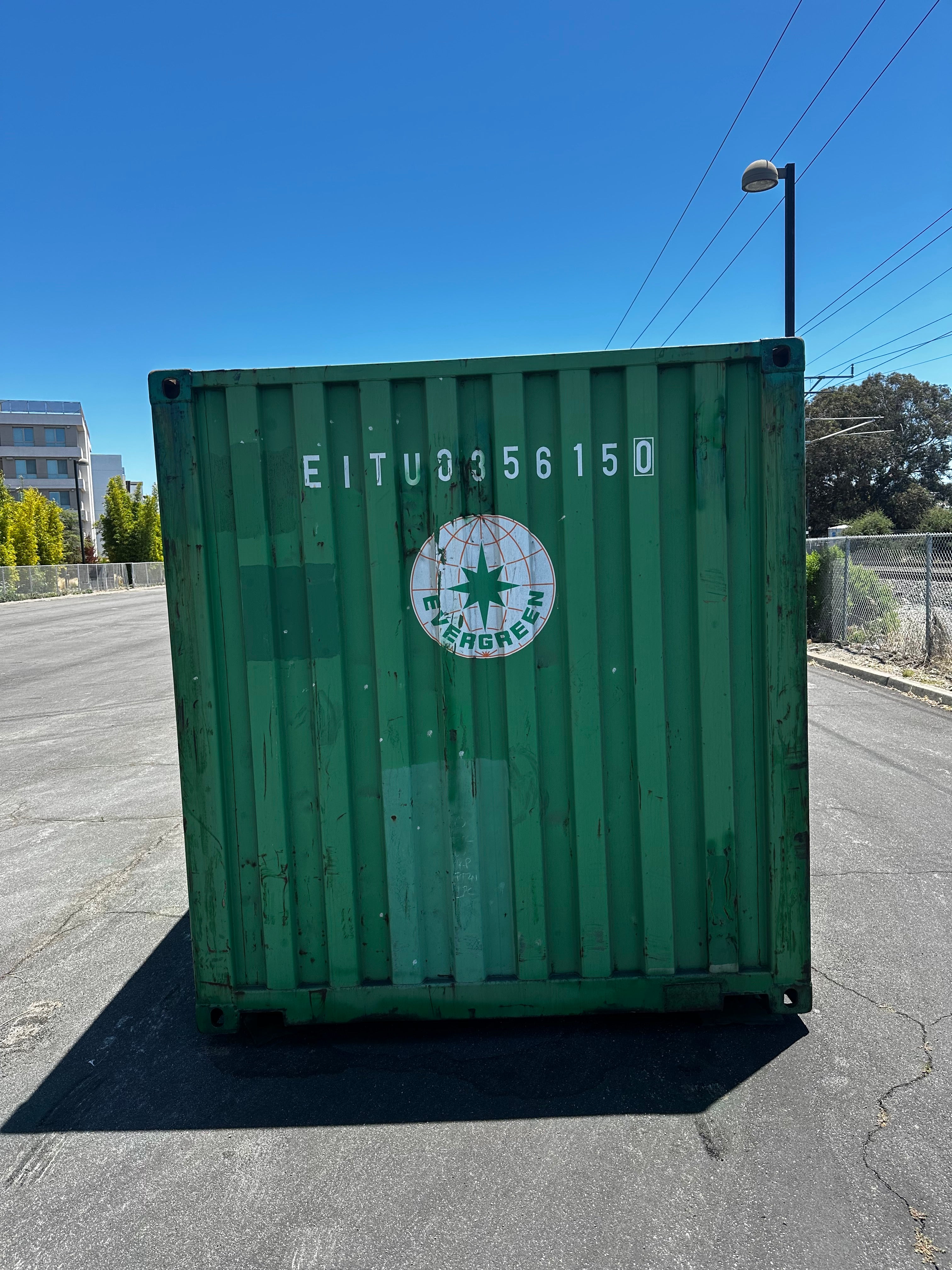 20ft Used Cargo Worthy Shipping Container #EITU0356150 – Actual Container in Photos– Delivery Available
