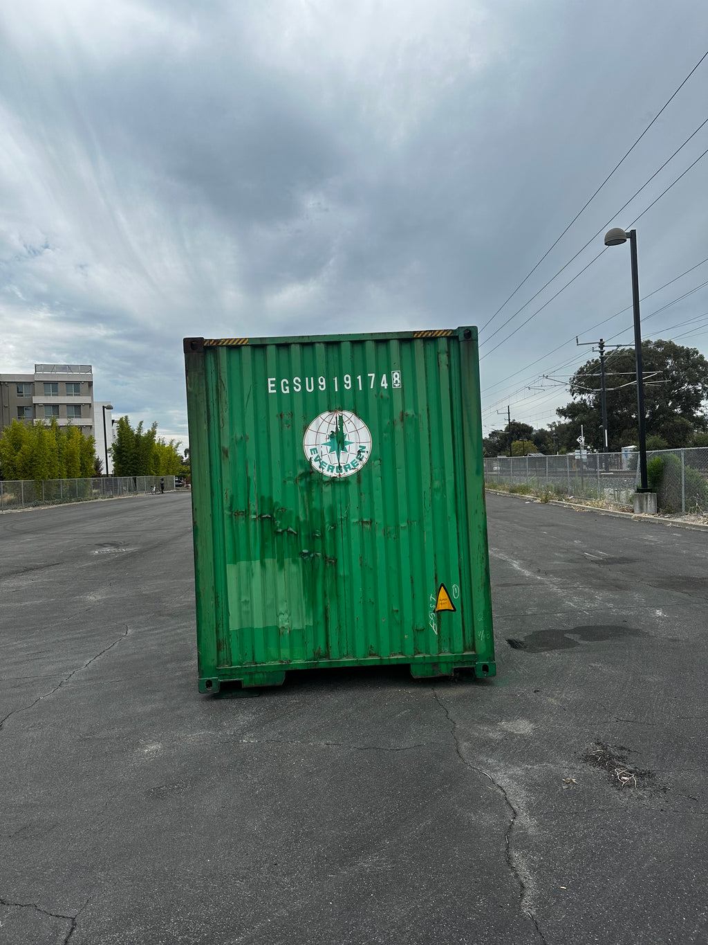 40 Foot High Cube Shipping Container – Cargo Worthy | #EGSU9191748