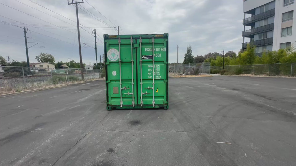 40 Foot High Cube Shipping Container – Cargo Worthy | #EGSU9191748